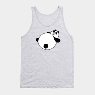 Large Panda Tank Top